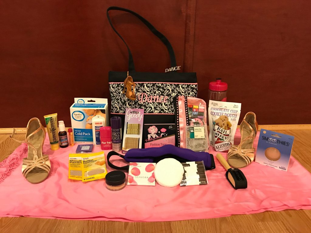 Your Dance Emergency Kit: What you should have in the ballroom at competition